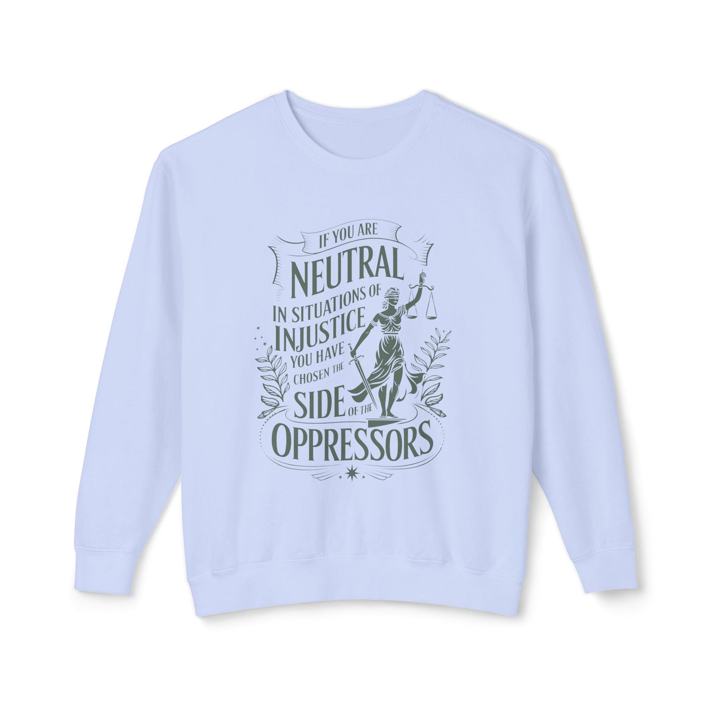 If You Are Neutral, You are Chosen as the Oppressor