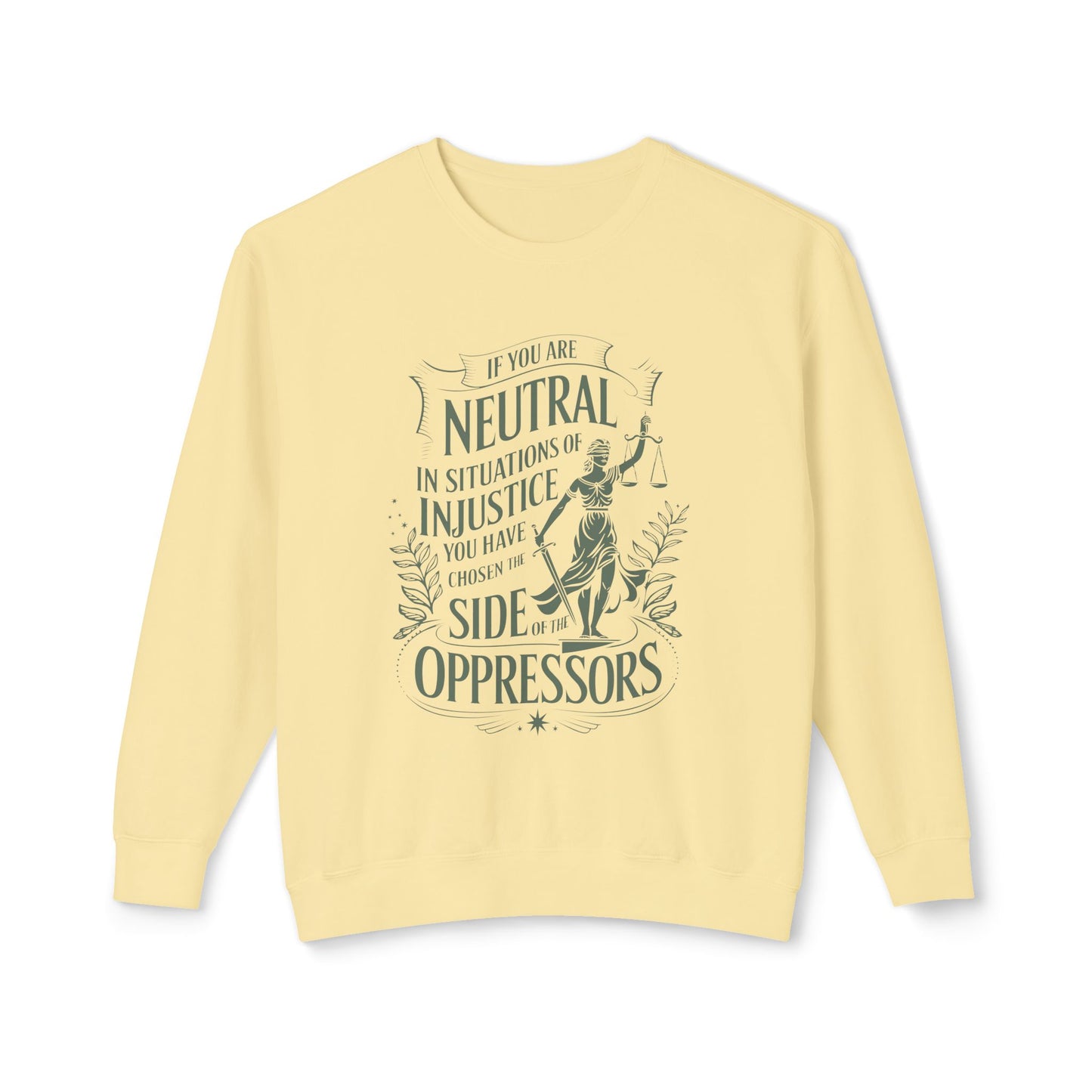 If You Are Neutral, You are Chosen as the Oppressor