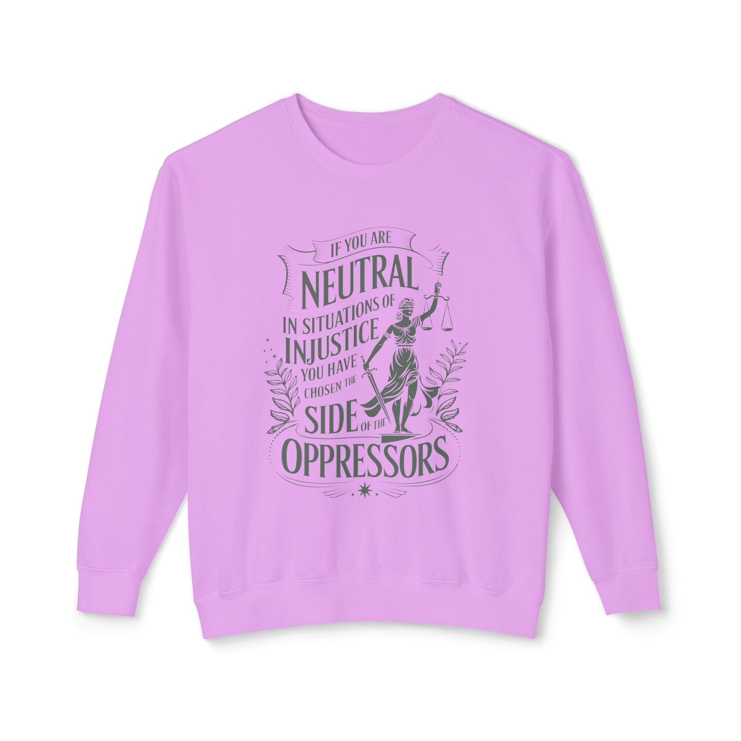 If You Are Neutral, You are Chosen as the Oppressor