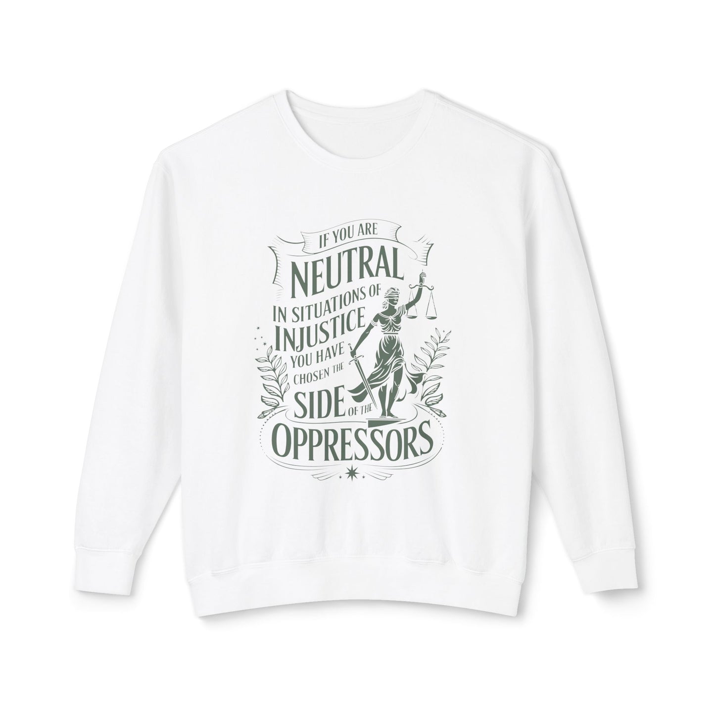 If You Are Neutral, You are Chosen as the Oppressor