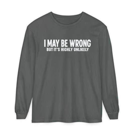 I may be Wrong